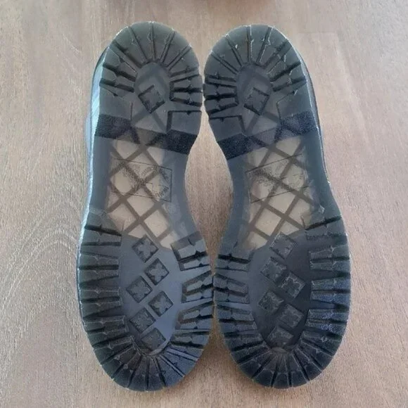 Dr. Martens 1460 Pascal Virginia Leather Lace Up Boots - Color: Gunmetal - Size: - Picture 8 of 9